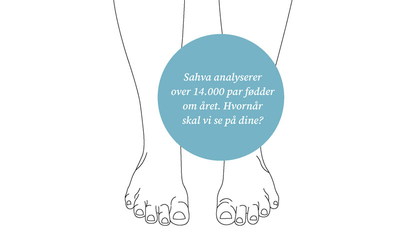 Sahva analyserer årligt 14000 fødder